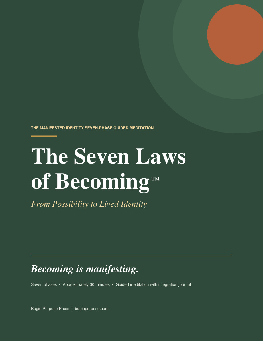The Seven Laws of Becoming guided meditation cover